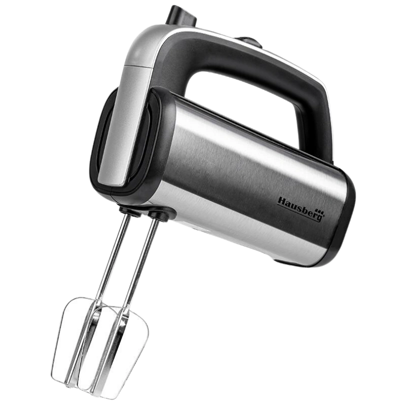 Hausberg HB‑4201NG Handmixer 5 Snelheden – 250–400W Zwart - Afbeelding 5