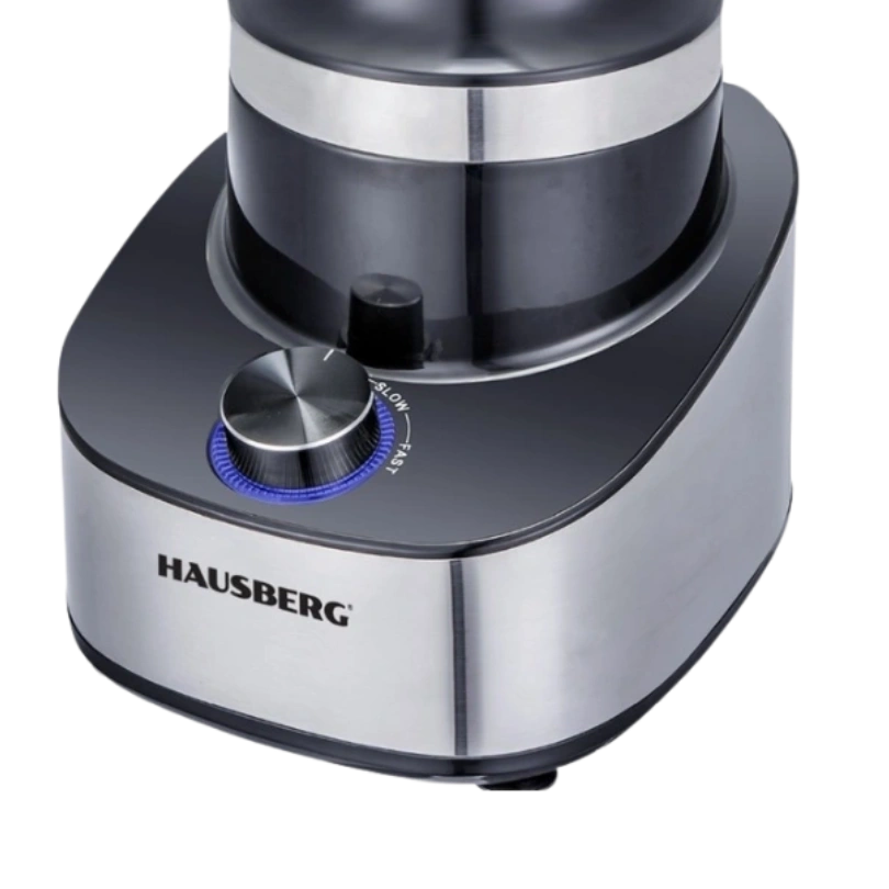 Hausberg HB‑7765 Blender 1,5 L – Elektrische Blender 400–500W Glas Zwart - Afbeelding 2