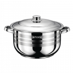 Ertone ERT‑MN 532 Pan 22 cm – Roestvrijstalen Koekenpan