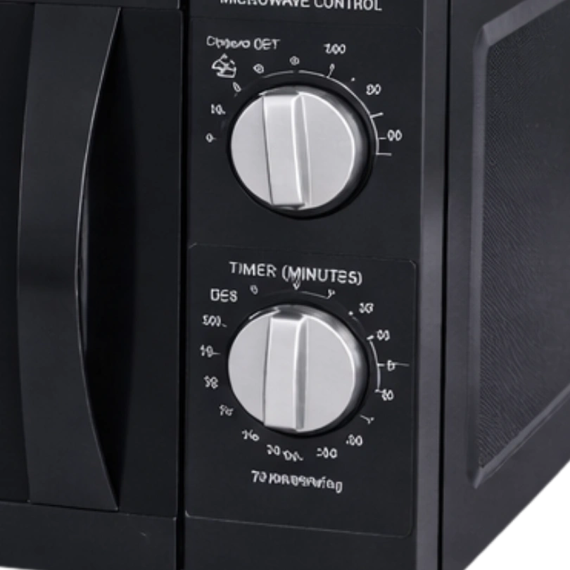 Hausberg HB‑8005NG Compacte Magnetron 20 L – 700W Zwart - Afbeelding 4