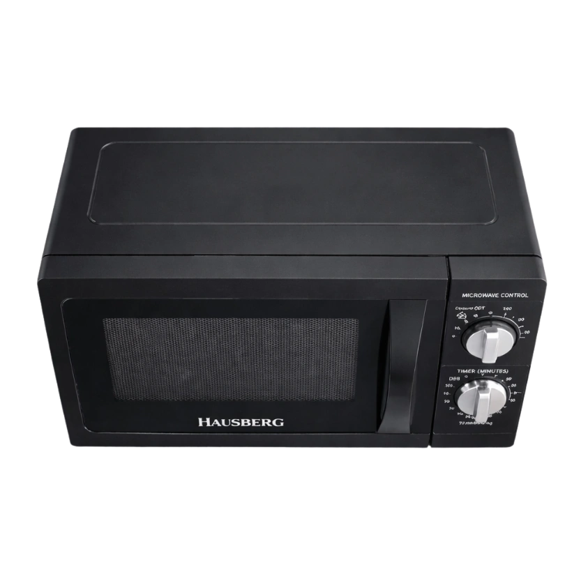 Hausberg HB‑8005NG Compacte Magnetron 20 L – 700W Zwart - Afbeelding 2